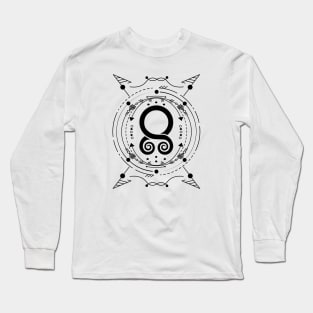 The Troll Cross | Norse Pagan Symbol Long Sleeve T-Shirt